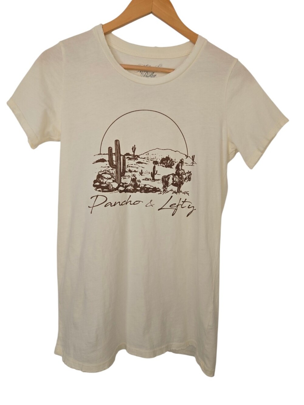 Midnight Rider Townes Van Zandt Pancho & Lefty Graphic Tee Small